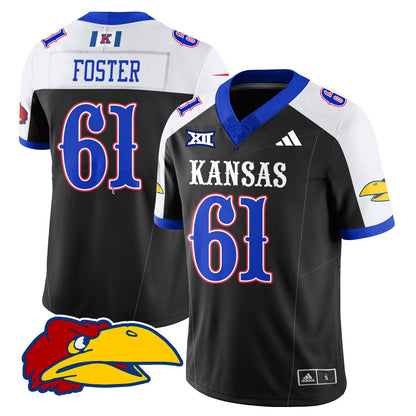 Men's Kansas Jayhawks Football 2025 Limited Jersey - All Stitched