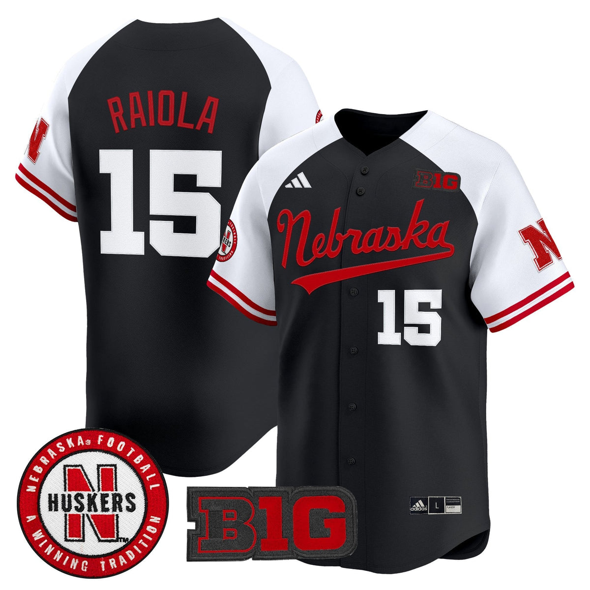 Men's Nebraska Cornhuskers 2025 Vapor Baseball Jersey - All Stitched
