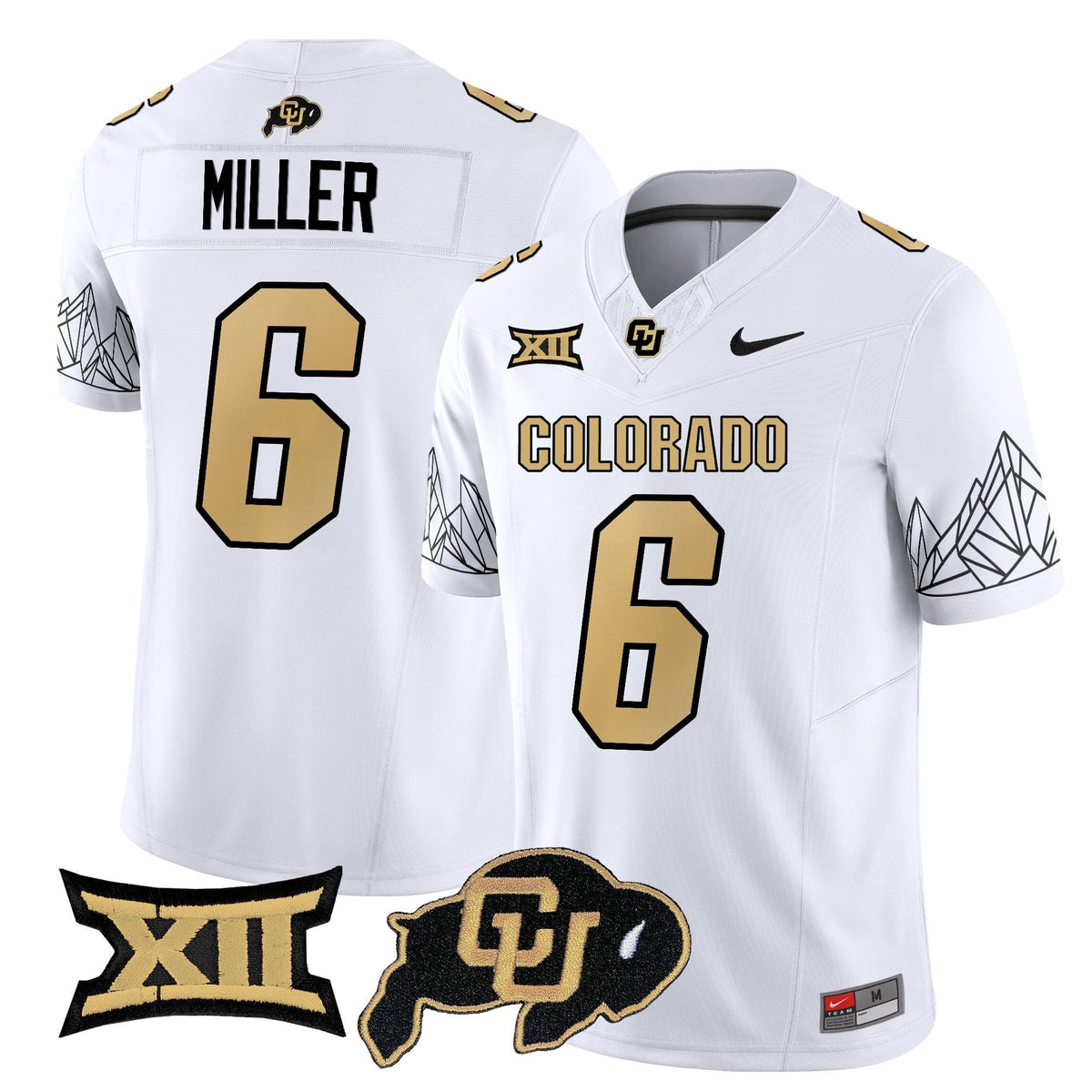 Men's Colorado Buffaloes 2025 Vapor Limited Jersey V2 - All Stitched