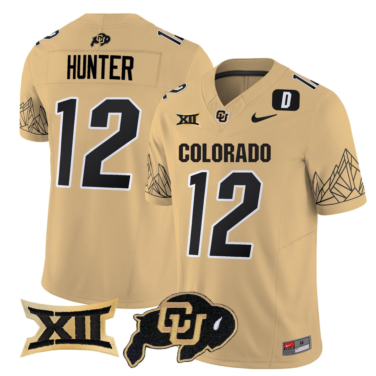 Men's Colorado Buffaloes 2025 Vapor Limited Jersey V2 - All Stitched