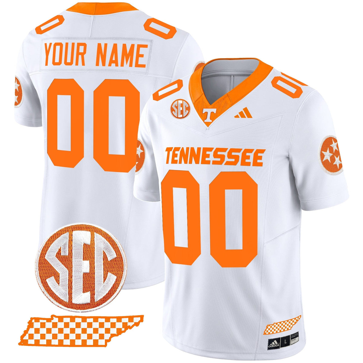 Tennessee Volunteers 2025 Vapor Limited Custom Jersey V2 - All Stitched