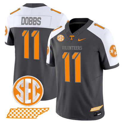 Men's Tennessee Volunteers 2025 'Smokey Grey Series' Vapor Limited Jersey V2 - All Stitched