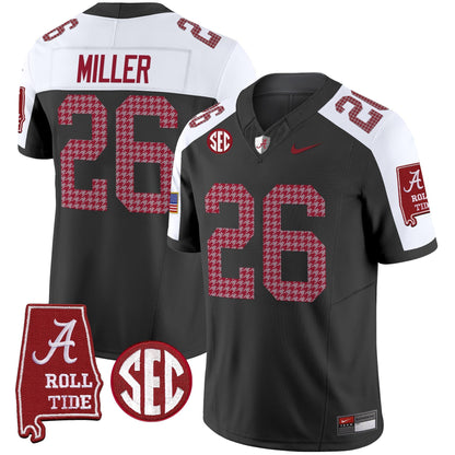 Men's Alabama Crimson Tide Pro Combat Vapor Limited Jersey - All Stitched