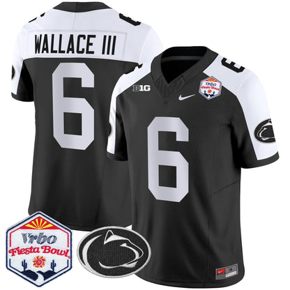Men's Penn State Nittany Lions 2024 The Fiesta Bowl Patch Vapor Limited Jersey - All Stitched
