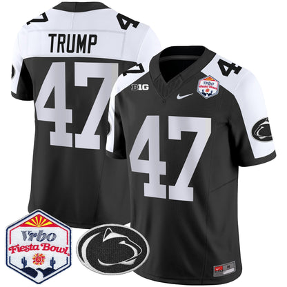 Men's Penn State Nittany Lions 2024 The Fiesta Bowl Patch Vapor Limited Jersey - All Stitched