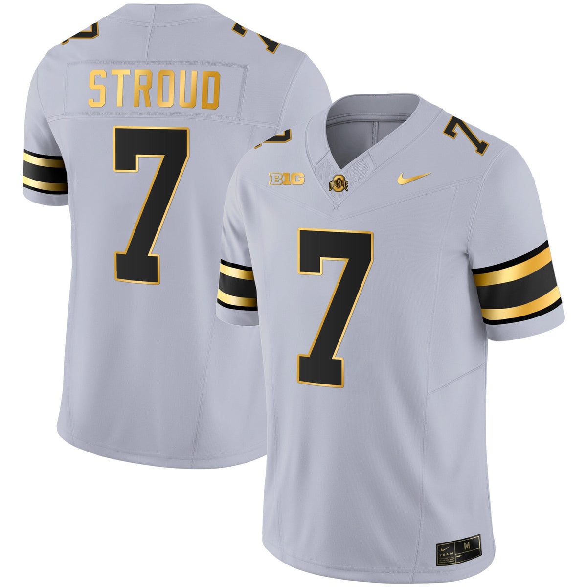 Men's Ohio State Buckeyes Gold Jersey - All Stitched