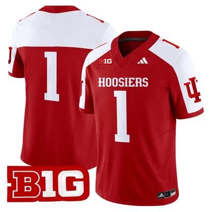 Men's Indiana Hoosiers 2024 Vapor Limited Jersey - All Stitched