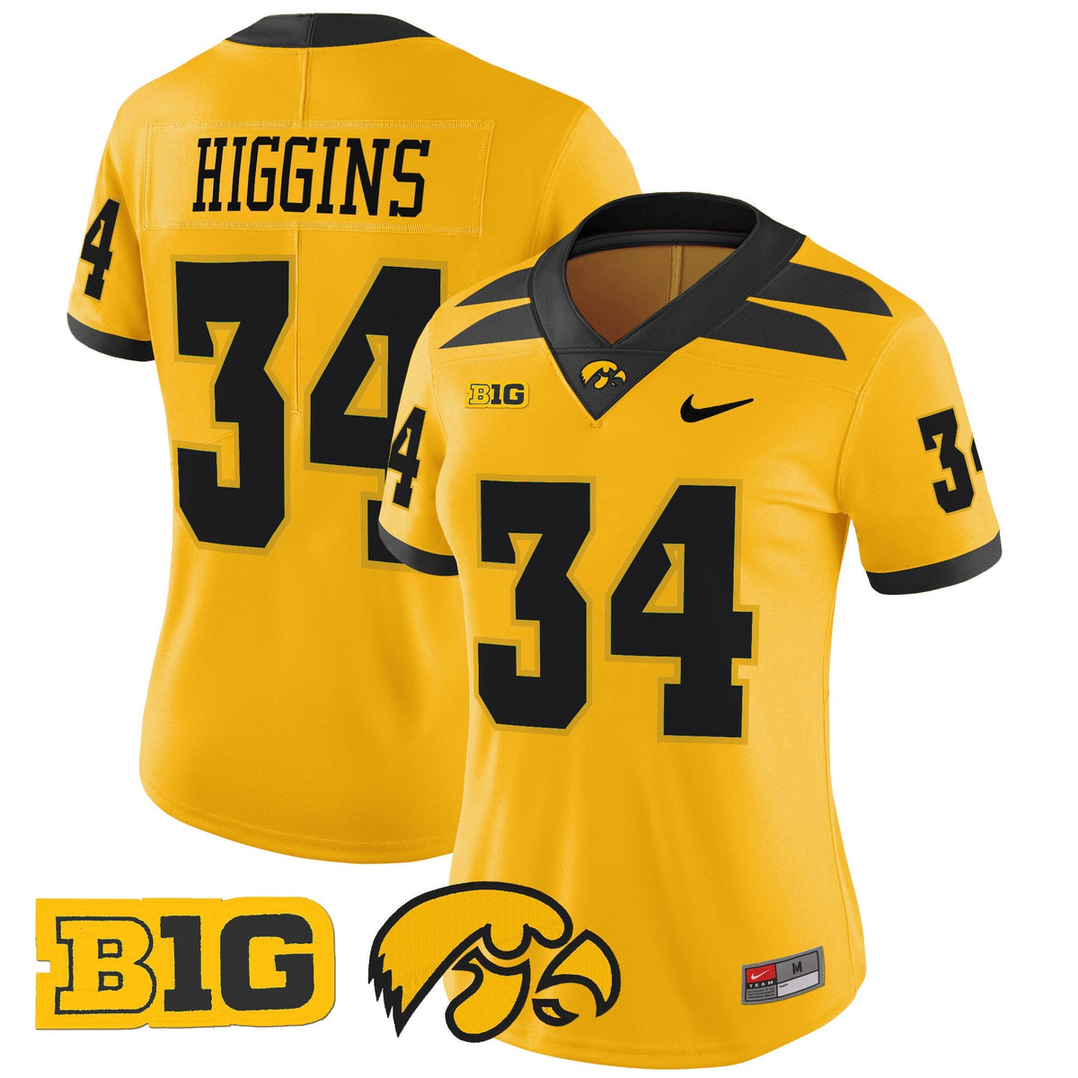 Women's Iowa Hawkeyes 2024 Vapor Limited Jersey - All Stitched