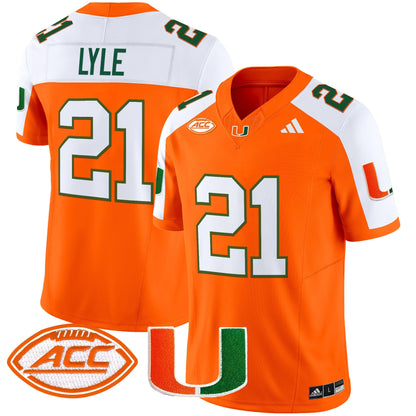 Men's Miami Hurricanes 2024 Vapor Limited Jersey - All Stitched