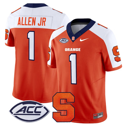 Men's Syracuse Orange 2024 Vapor Limited Jersey - All stitched