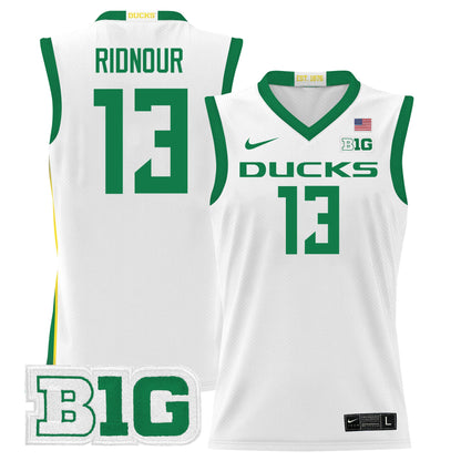 Men's Oregon Ducks 2024 Lightweight Basketball Jersey - All Stitched