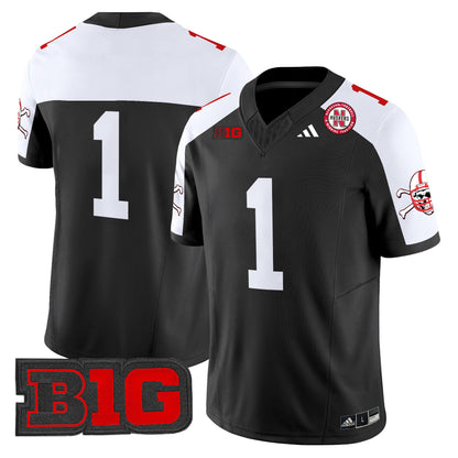 Men's Nebraska Cornhuskers 2024 Vapor Limited Jersey V2 - All Stitched