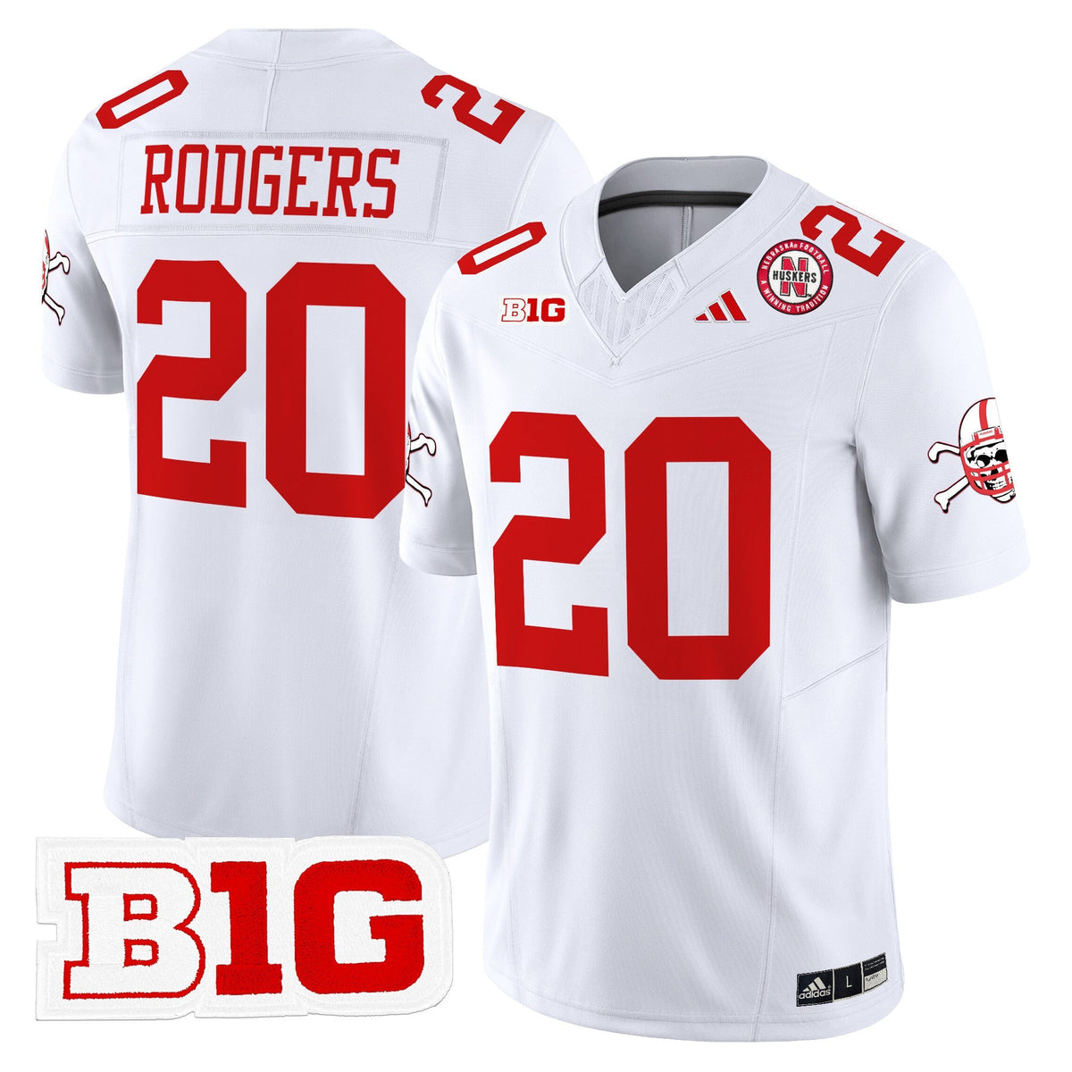 Men's Nebraska Cornhuskers 2025 Vapor Limited Jersey V2 - All Stitched