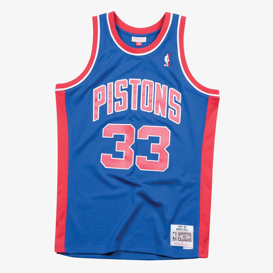 Detroit Pistons Swingman Jersey Road Grant Hill 1995 96 | Stitched Jersey RTJS 11929